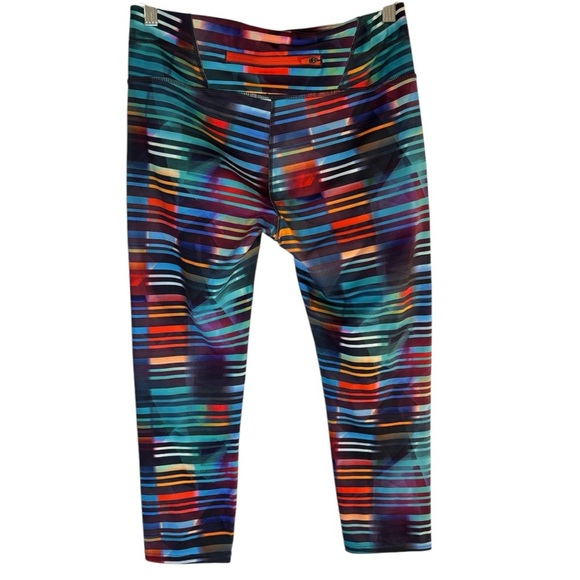 Athleta Sonar Capri Active Leggings Mid Rise Woman’s Size Medium - Picture 4 of 14